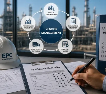 Vendor Management در پروژههای EPC نفت و گاز؛