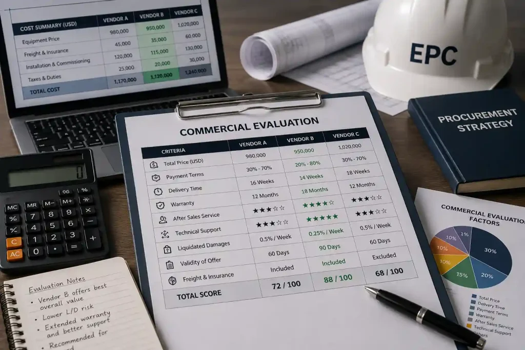 ارزیابی تجاری (Commercial Evaluation)